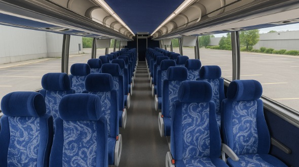 downers grove 54 passenger charter bus rental