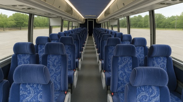 downers grove 56 passenger charter bus